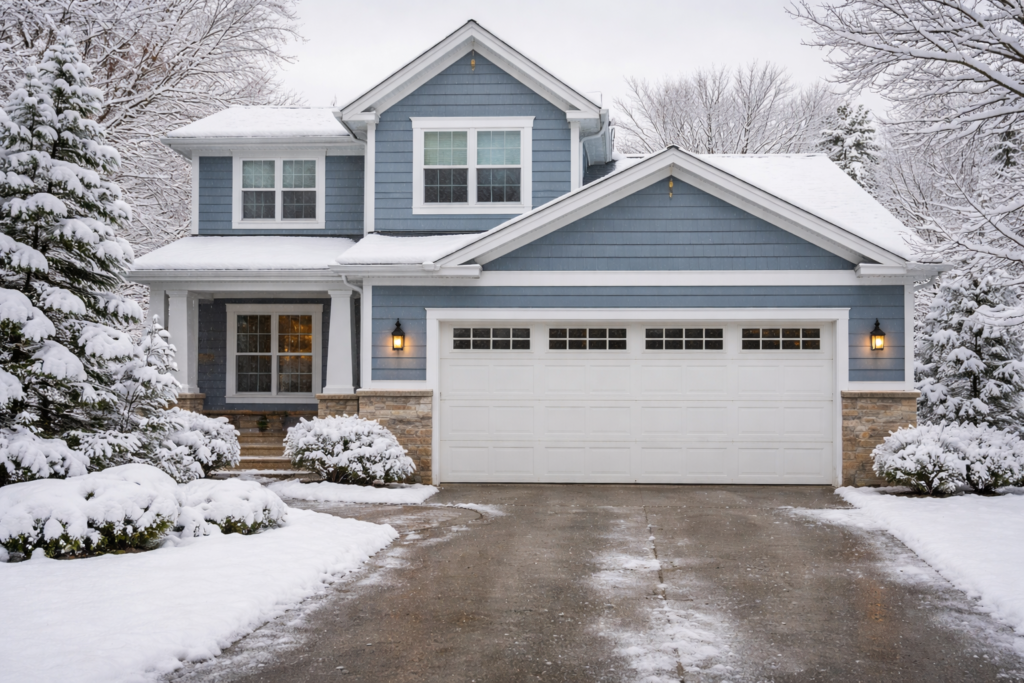 Installation finished overhead job in Goshen